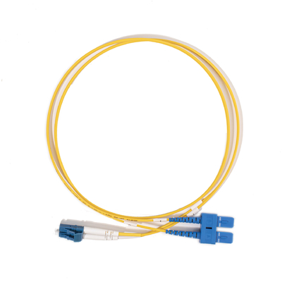 SM 듀플렉스 LC UPC에서 SC UPC 광섬유 패치 케이블 2.0MM, G657A1, 3미터