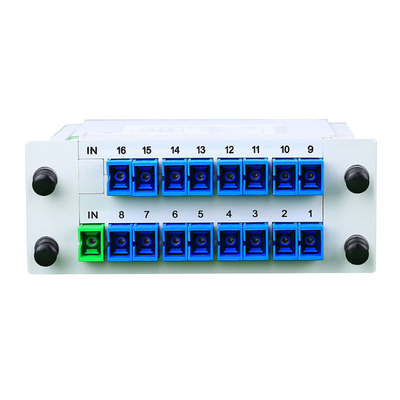 FTTH 1:16 광섬유 카세트형 PLC 스플리터