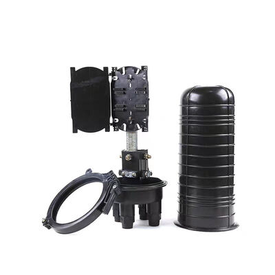 24 코어 방수 IP65 광섬유 스플라이스 폐쇄 2 인 2 아웃 포트 돔 타입