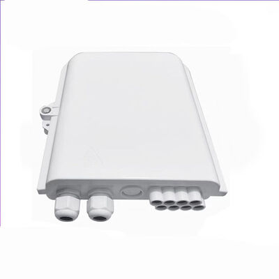 IP65 방수 8 코어 FTTH 네트워크 PC + ABS 소재로 광섬유 종료 상자