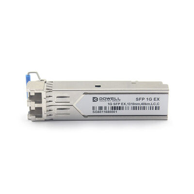 1.25Gbps SFP 트랜시버 모듈 1310nm 파장 40km 도달 거리 고속 데이터 통신용