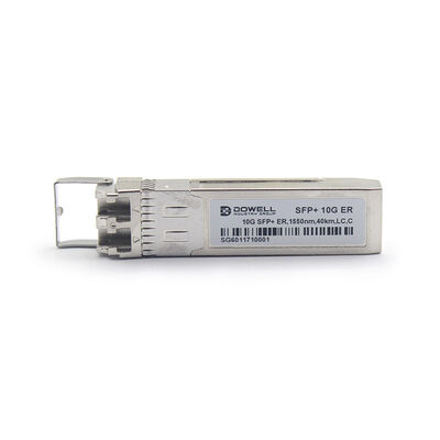 최대 10.31Gb/s 10G ER 1550nm 40km SFP 광 트랜시버 모듈