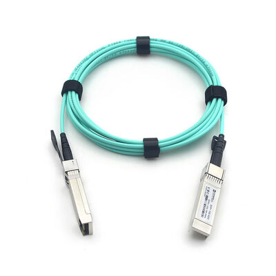 SFP+ 10G ~ SFP+ 10G OM3 액티브 광 케이블 AOC 1m ~ 150m