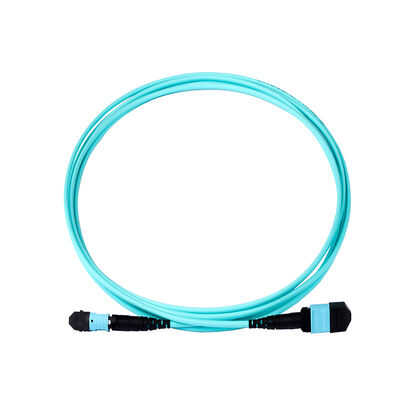 3.0mm MPO에서 MPO 광섬유 패치 케이블, 고속 100Gbps, 낮은 삽입 손실 ≤0.5dB, 멀티 코어 지원 8-44 섬유