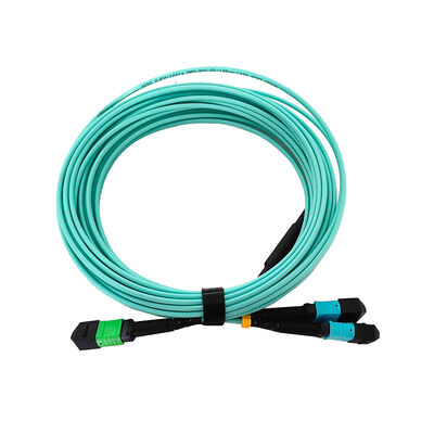 8~44개의 섬유가 있는 MTP/MPO - MPO OM3/OM4/OM5 3.0mm 광섬유 간선 케이블