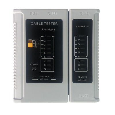 ABS 플라스틱 Cat5, Cat5e, Cat6, Cat6A, RJ45 RJ11 네트워크 케이블 테스트